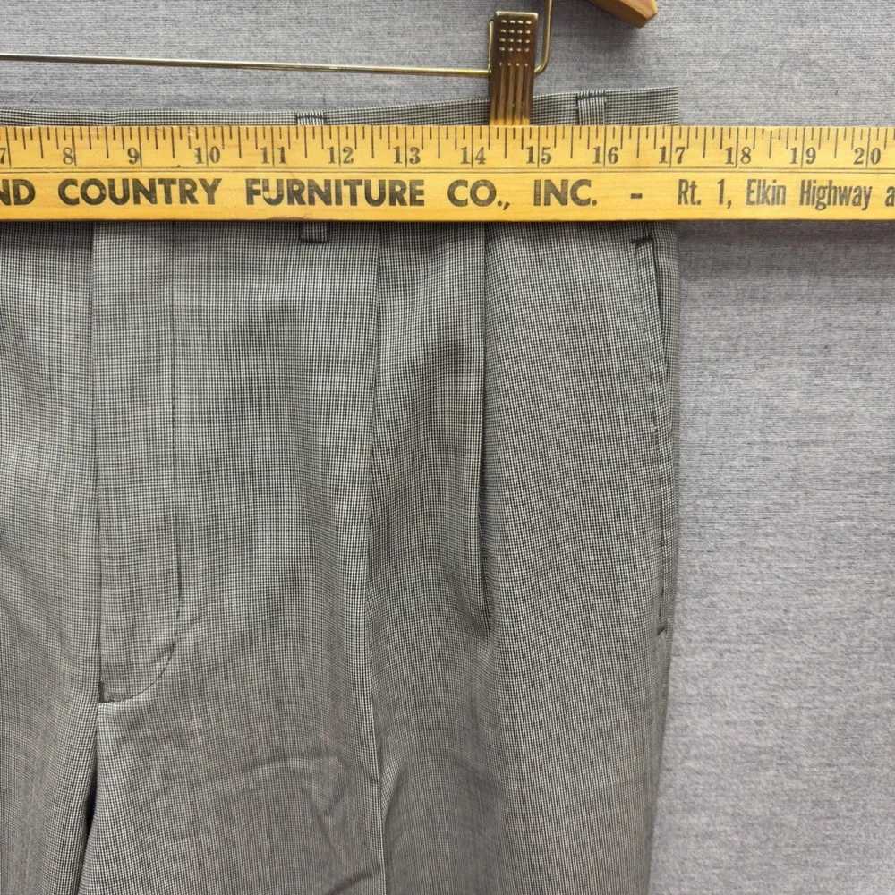 Lauren Ralph‎ Lauren Gray Wool Pleated Cuffed Dress Pants 36x32(34x32)